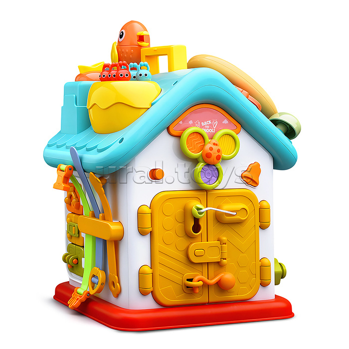 Домик развивающий "Умный домик" в коробке