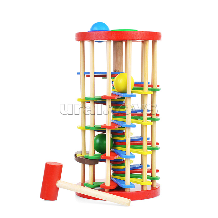 Стучалка "Винтовая лесенка" в пакете