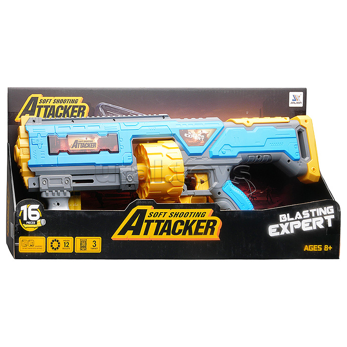 Бластер "Феникс" с полимерными пулями, в коробке