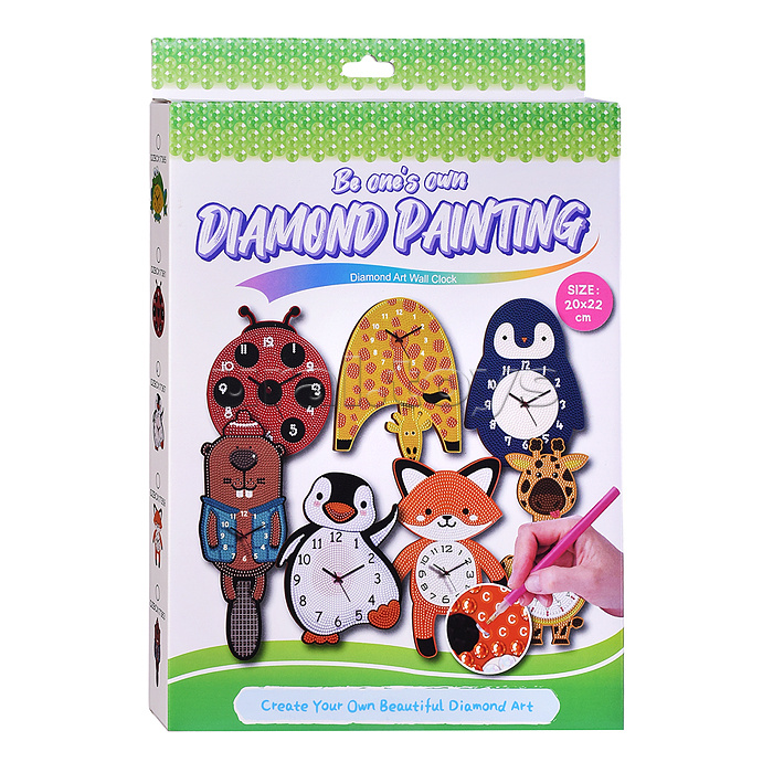 Набор творческая мастерская Часы "Жираф" 20*22 см.