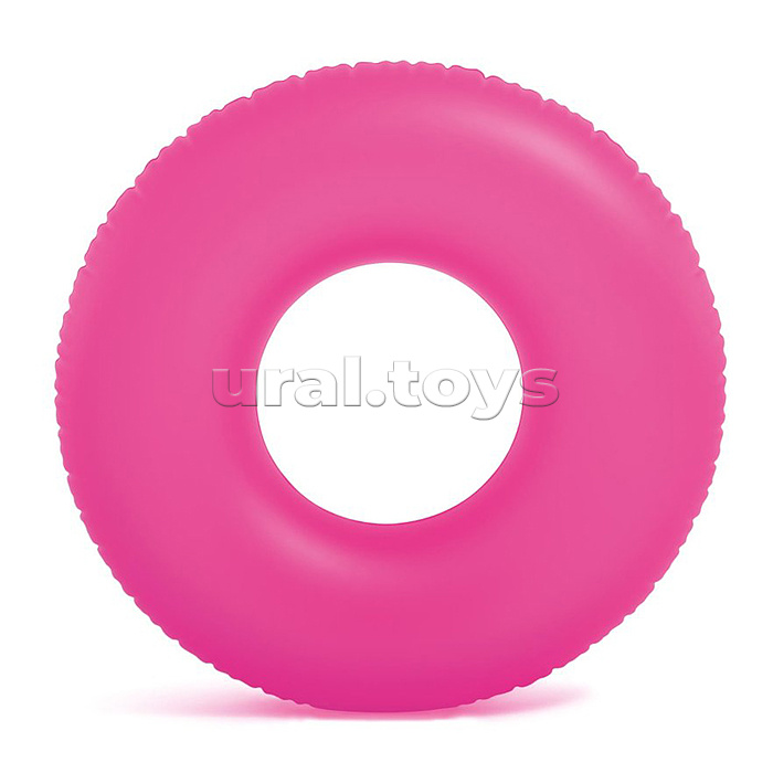 Круг для плавания «Неон», d=91см, от 9 лет, цвета МИКС, 59262NP INTEX