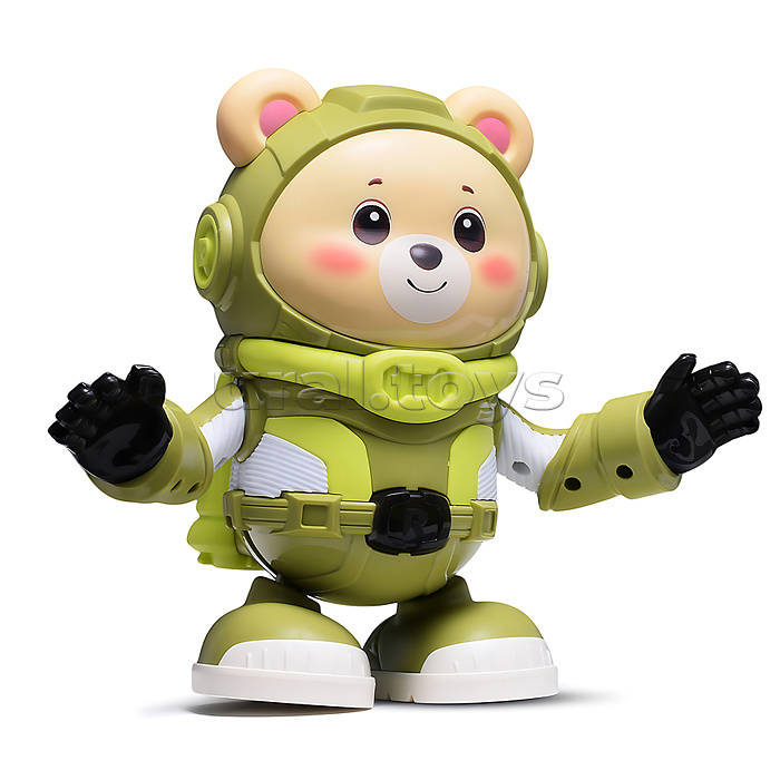 Медведь "Космонавт" поёт и танцует, в коробке