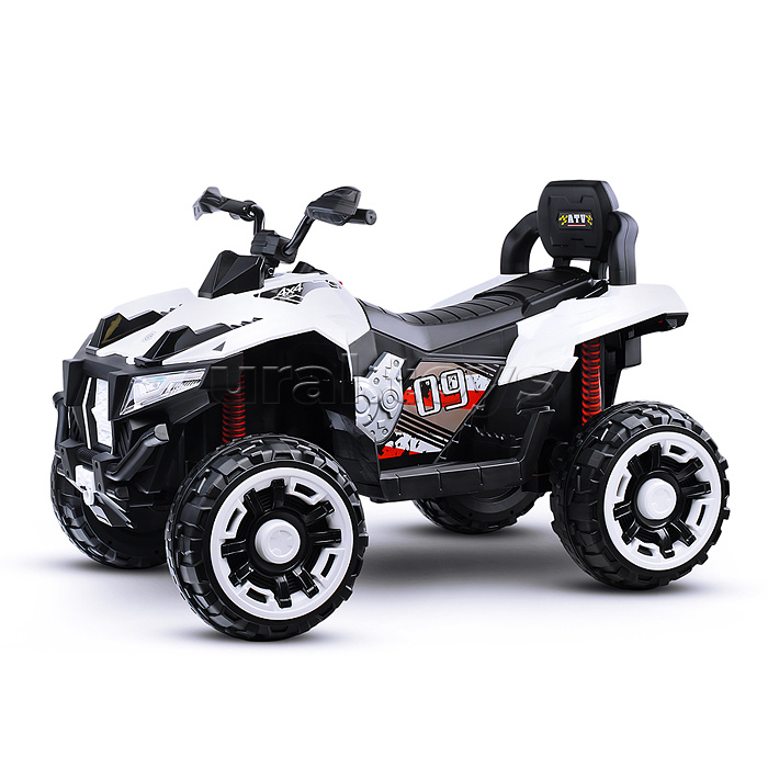 Квадроцикл "Тайфун" на аккумуляторе, в коробке (белый)