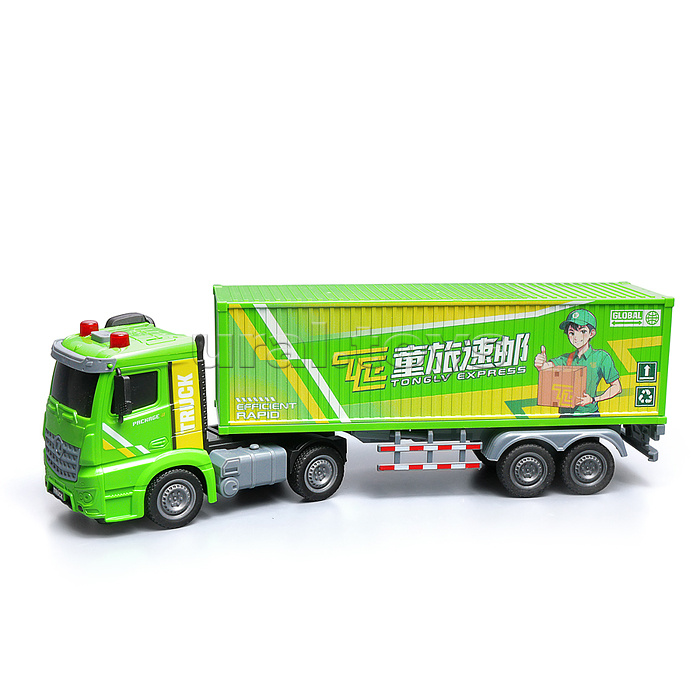 Машина "ТрансКонтинент" на батарейках. в коробке