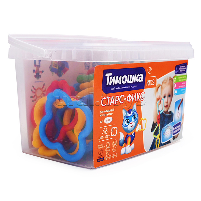 Конструктор "Старс-Фикс" 36 деталей