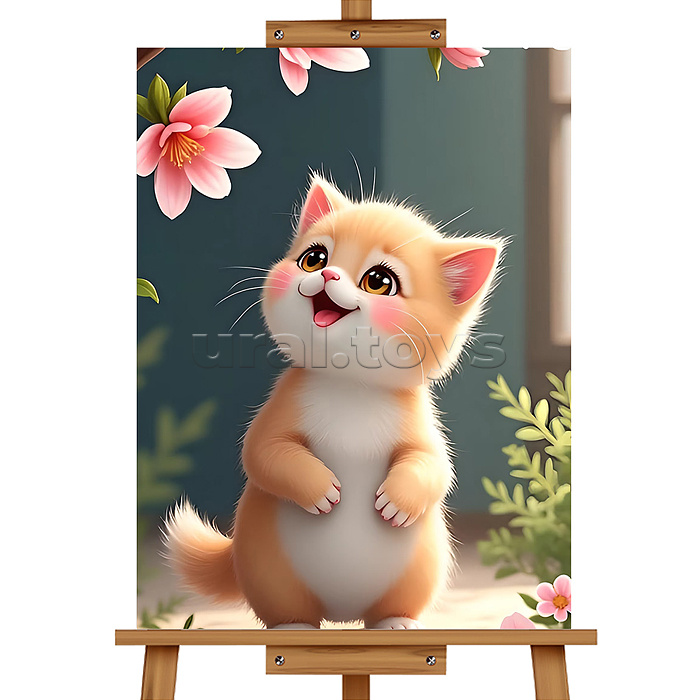 Набор для рисования "Картина по номерам 30х40см. Улыбашка"