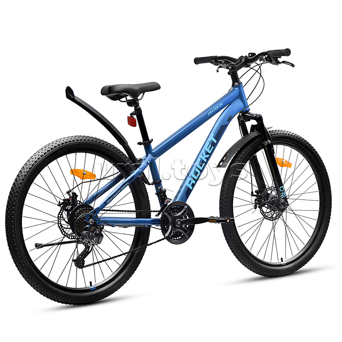 Велосипед 26" Rocket Crater 26, цвет синий, размер 14"