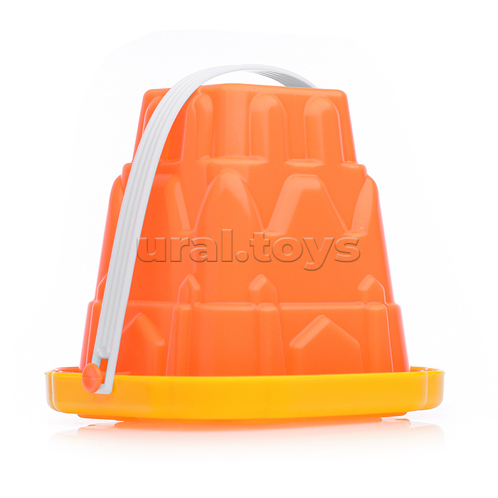 Ведро детское Башня с крышкой и с 4 логическими фигурами Ведро детское Башня с крышкой и с 4 логическими фигурами