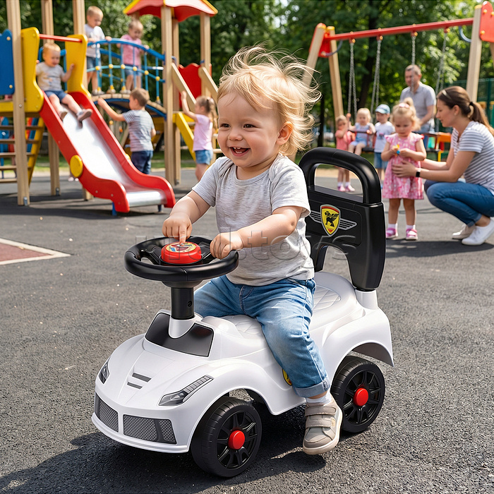 Каталка для детей Rocket R0274 (цвет белый)