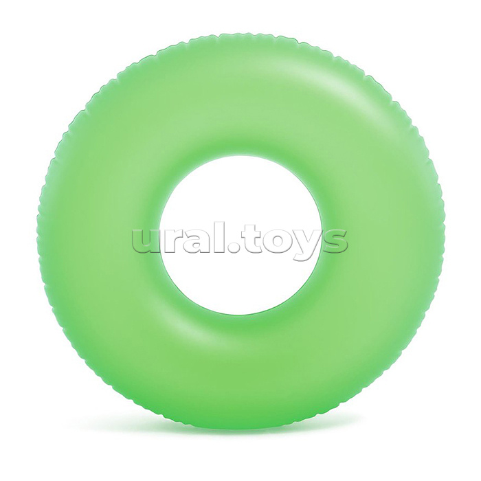 Круг для плавания «Неон», d=91см, от 9 лет, цвета МИКС, 59262NP INTEX