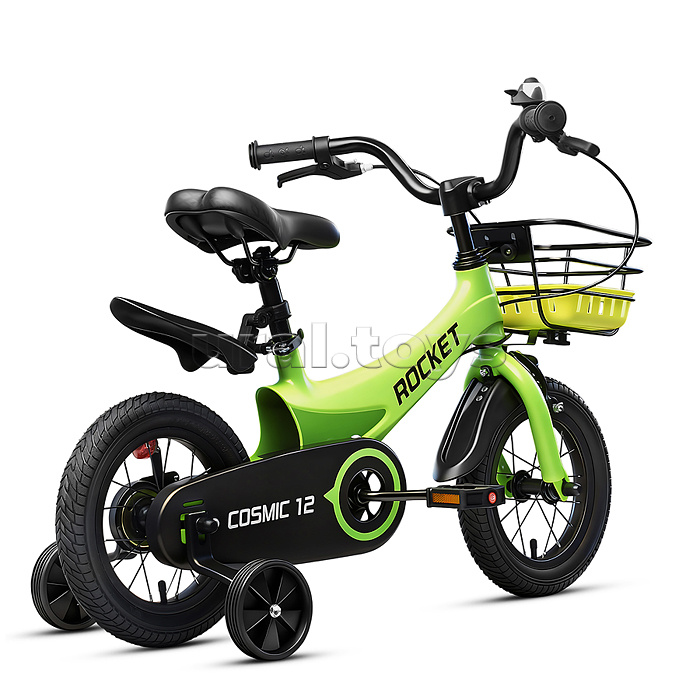 Велосипед 12" Rocket Cosmic, цвет салатовый