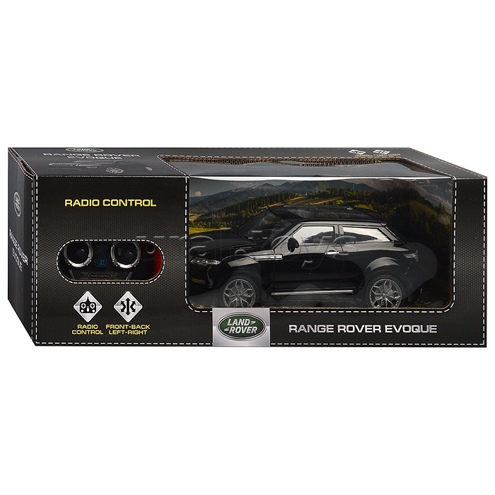 Машина р/у Range Rover 24 см, черный, коробка Машина р/у Range Rover 24 см, черный, коробка
