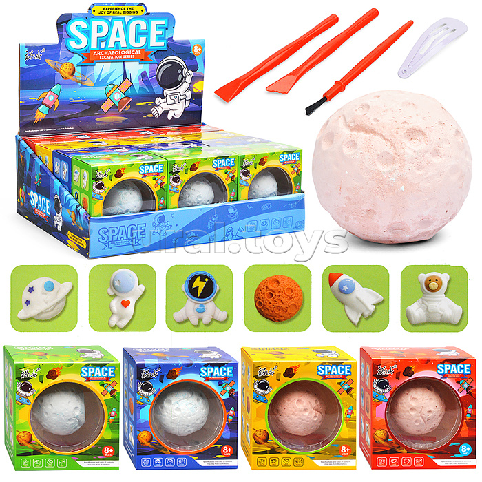 Раскопки "Космический шар" в коробке
