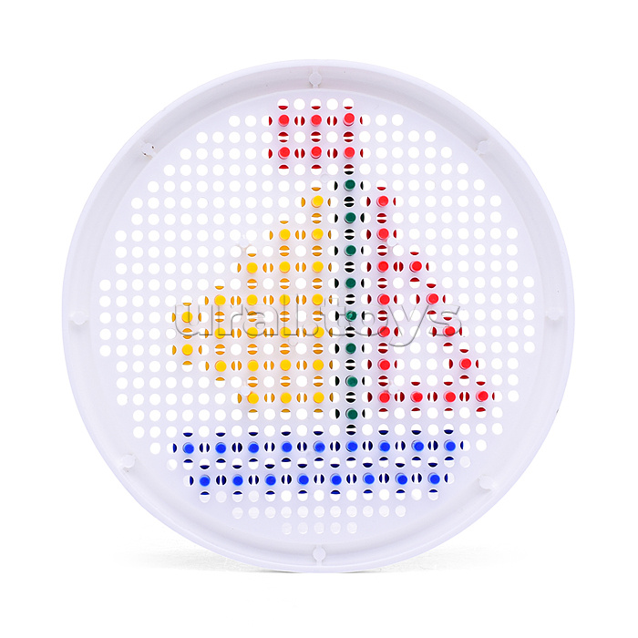 Мозаика с круглым полем d10/4 цв/100 эл new