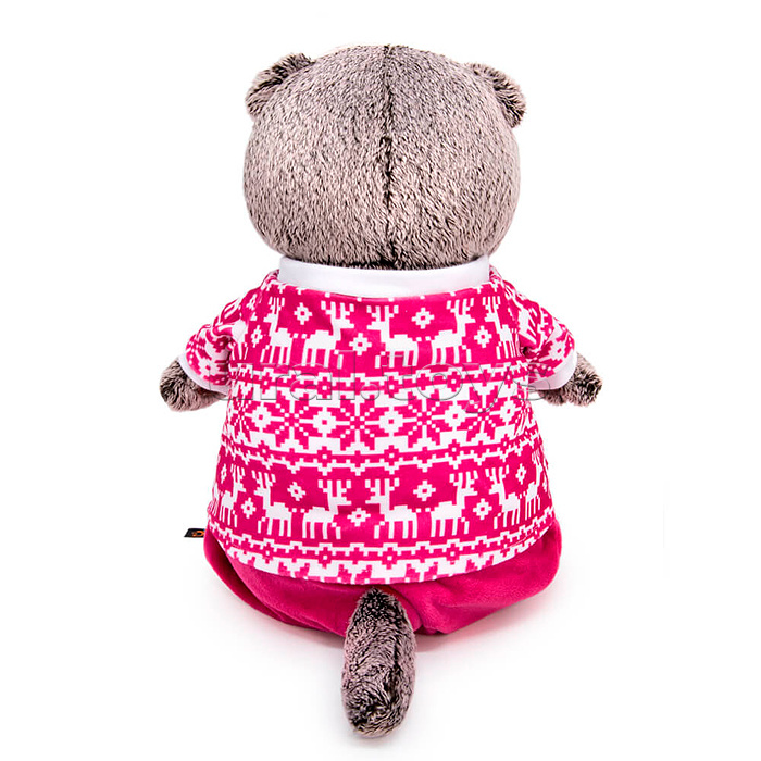 Кот Басик в зимней пижаме