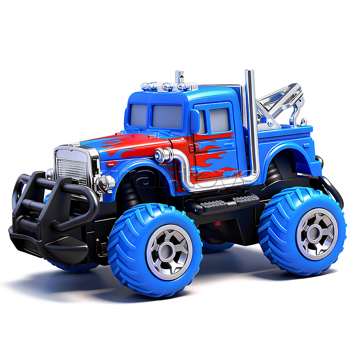 Машина "Большой вездеход" р/у, 27 MHz, в коробке