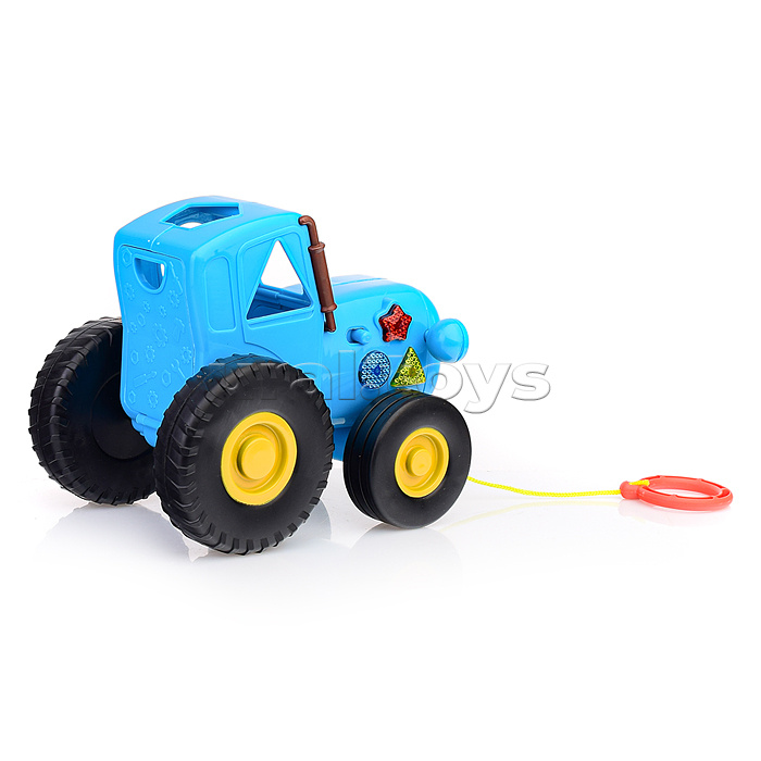 Сортер-сказочник "Синий трактор" (50 песен, сказок и загадок, свет, бат.) в коробке