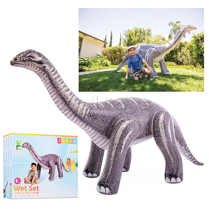 Игрушка надувная "Динозавр" от 3-8 лет, Трицератопс или Бронтозавр в ассортименте, 48594NP INTEX