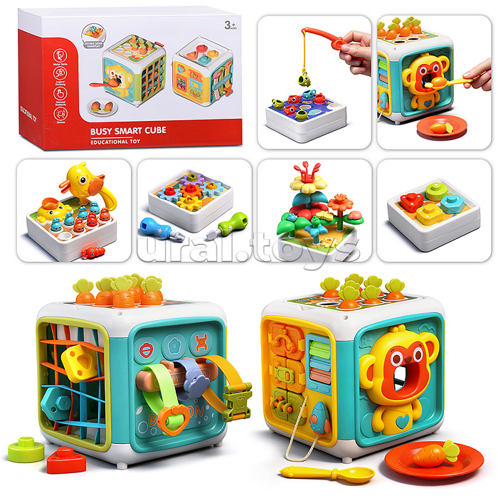 Куб развивающий "Развивашка" в коробке