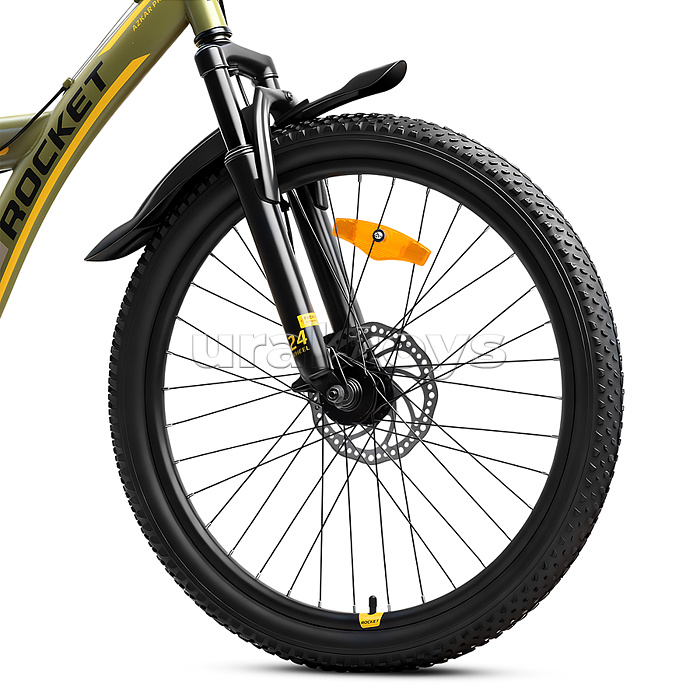 Велосипед 24" Rocket Azkar Pro, цвет хаки, размер 15"