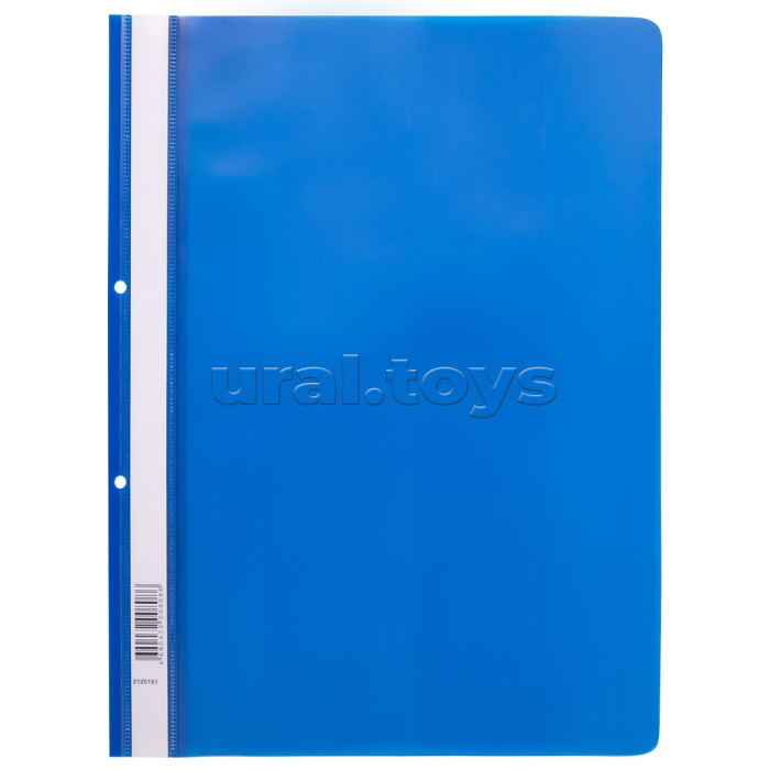 Папка-скоросшиватель с перфорацией A4 120/160 мкм. песок, синий Classic