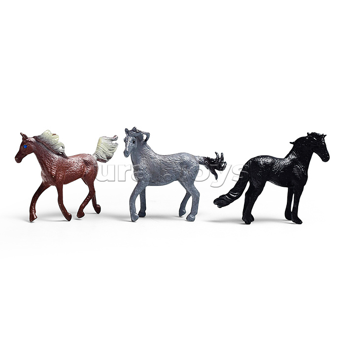 Набор животных "Лошадки" в пакете