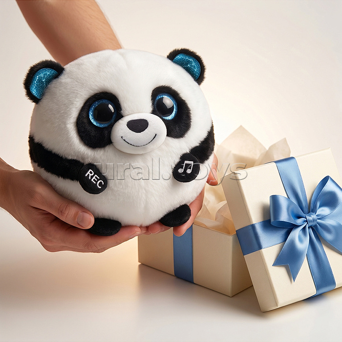 Медведь "Милый мишка" свет, звук, в коробке