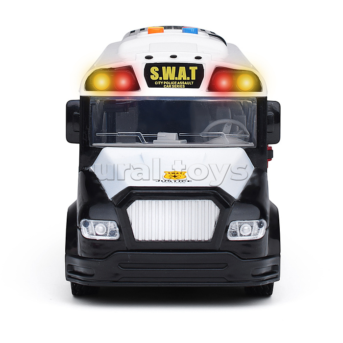 Автобус "S.W.A.T" 1:16 (свет, звук) в коробке