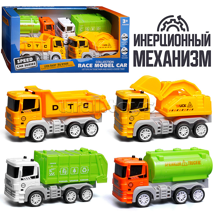 Набор машин "Инженер профи" в коробке