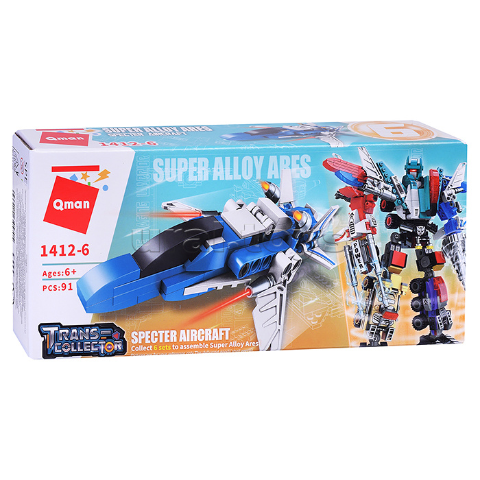 Конструктор 1412 "Космический транспорт" в ассортименте, в коробке