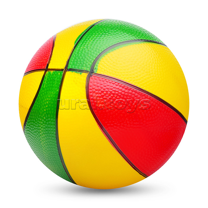 Мяч надувной PVC "Цветной мираж" 22,5 см., 120 гр. (цвет микс)