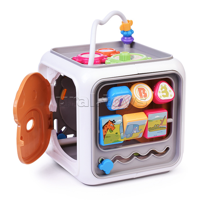 Куб развивающий "Веселые нотки" в коробке