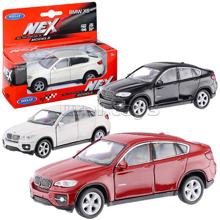 Модель машины BMW X6 инерционный механизм