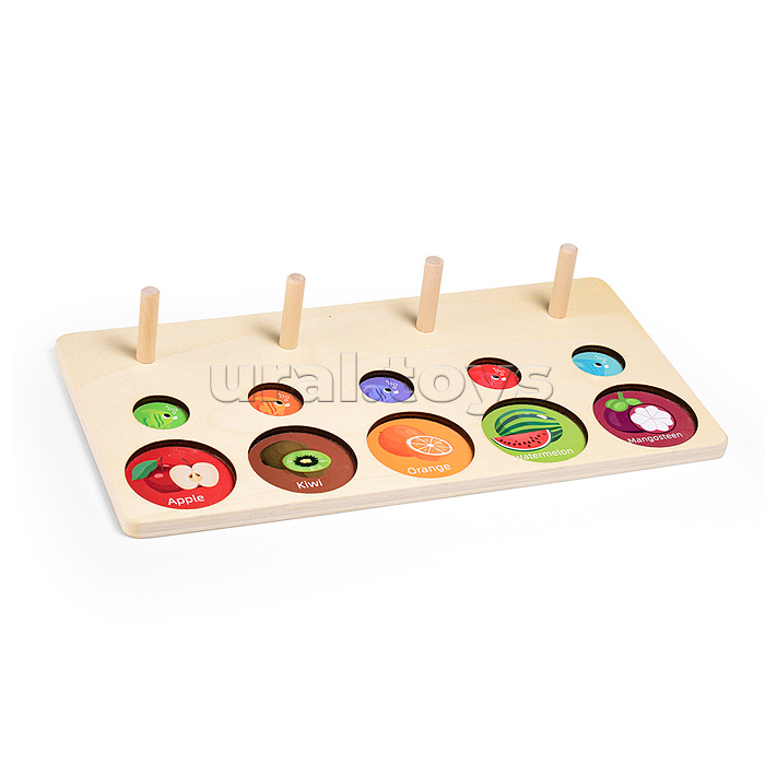 Игра развивающая "Фруктовая рыбалка"