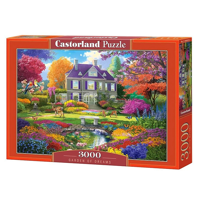 Пазлы 3000 "Сад мечты"