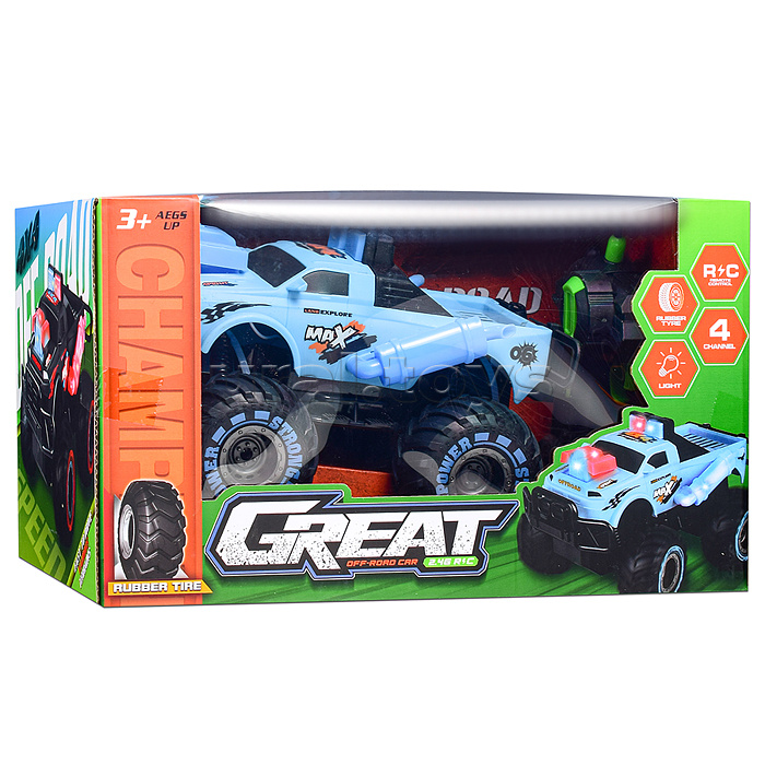 Машина  "Виртуоз трассы"  р/у, 27 MHz. в коробке