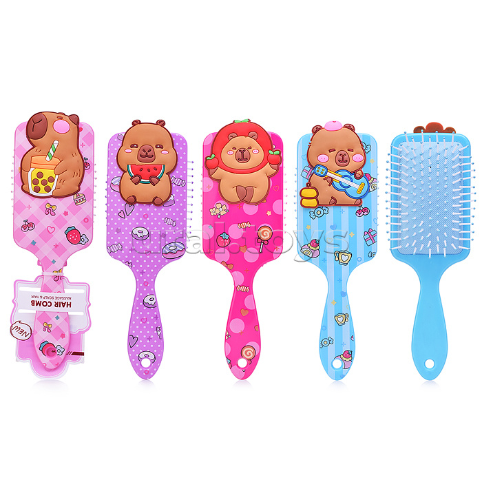 Расческа детская "Модный капибара"