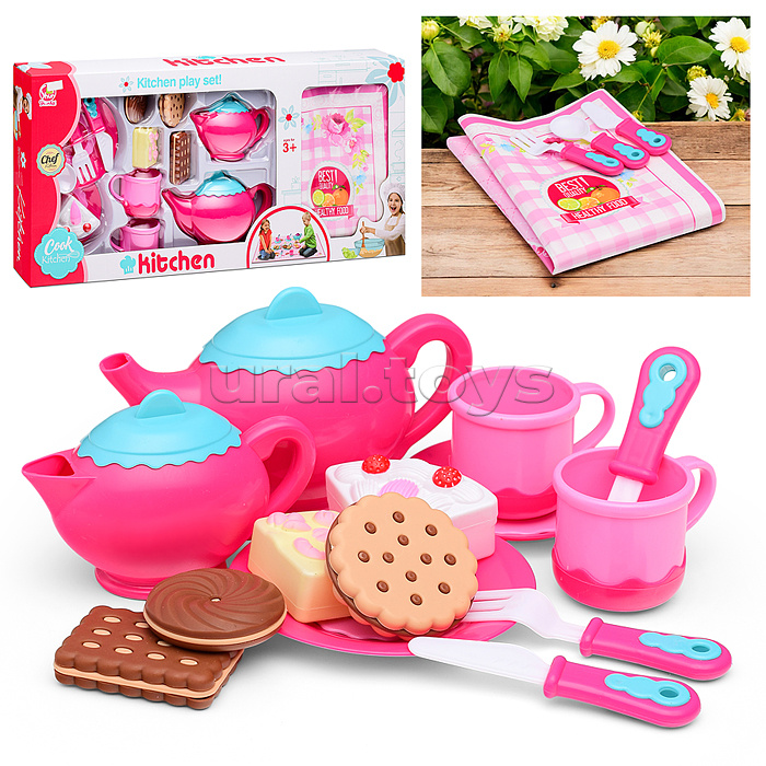 Набор посуды "Чайный сервиз "Праздник" в коробке