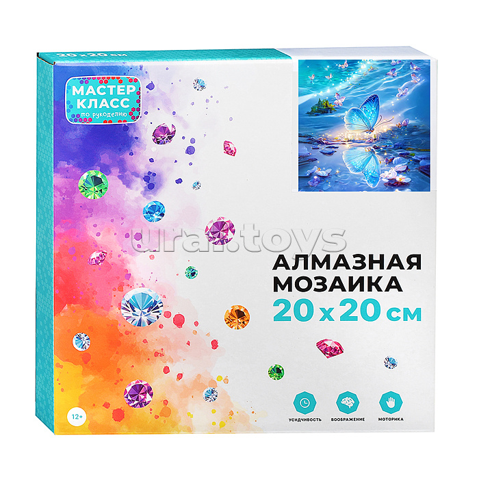 Мозаика алмазная "Сияние" 20*20см