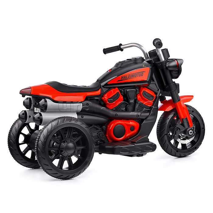 Мотоцикл "Байк" одноместный 6V4.5 моноприводный (красный)