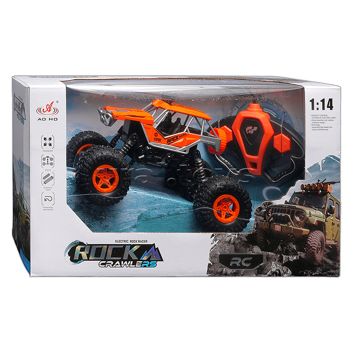 Машина "All‑Terrain Force" р/у, 27 MHz, в коробке