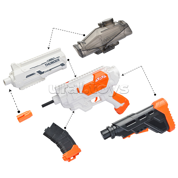 Автомат "Меткий стрелок" с водными пулями, в коробке