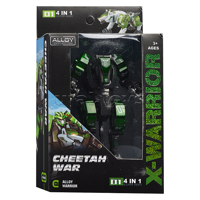 Робот "X-warrior" трансформирующийся, в коробке