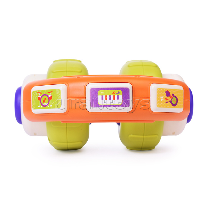 Игрушка развивающая "Наушники" на батарейках, в коробке