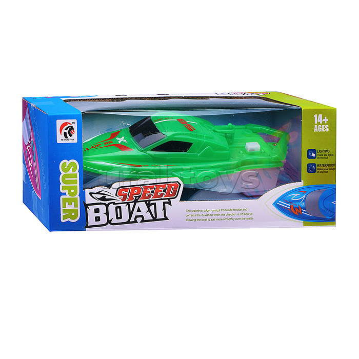 Лодка "Море" (свет) в коробке