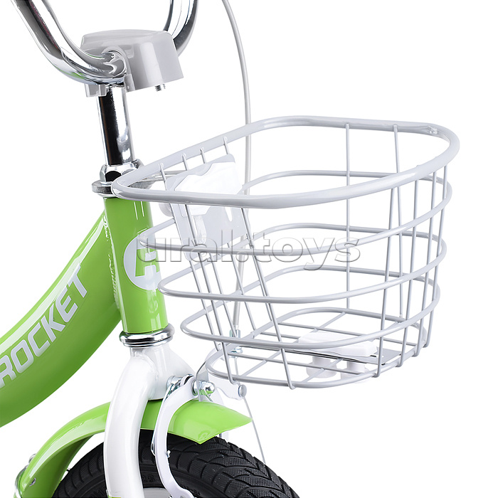 Велосипед 12" Rocket Luna, цвет зеленый