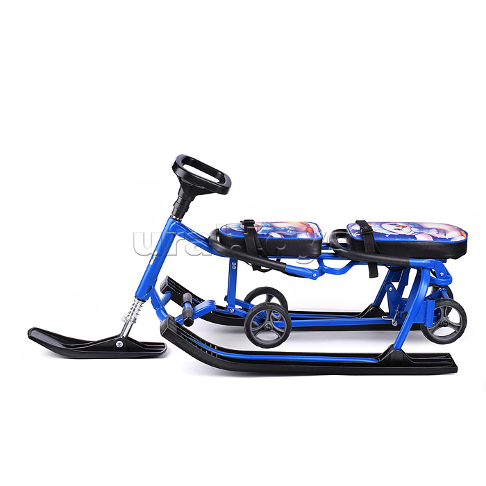 Игрушка Снегокат детский 507 "TWINS BABY Wheel" для двоих (Пингвинчики)