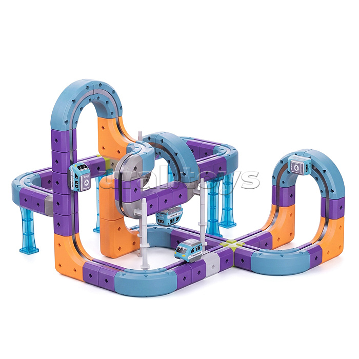 Трек "Игровой маршрут" (87 дет.) в коробке