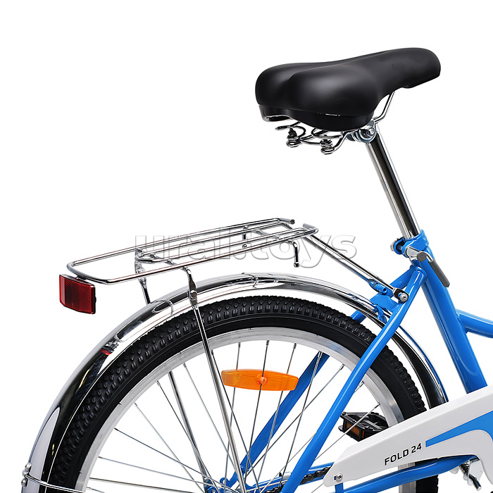 Велосипед 24" Rocket City Fold 24, цвет синий, размер 16"