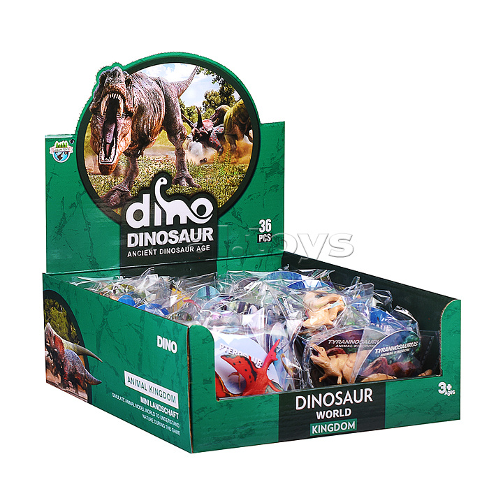 Набор животных "Динозавры" (в ассортименте) в коробке Набор животных "Динозавры" (в ассортименте) в коробке
